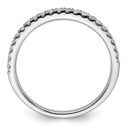 14K White Gold Lab Grown Diamond VS/SI FGH Wedding Band