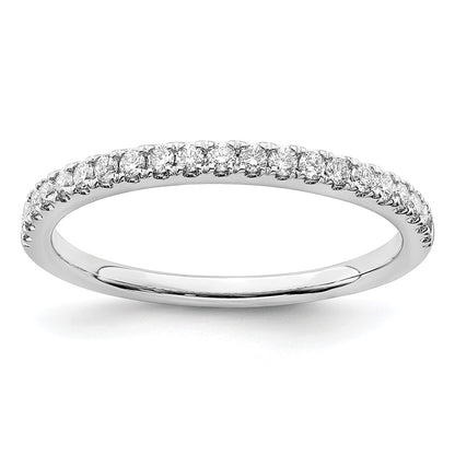 14K White Gold Lab Grown Diamond VS/SI FGH Wedding Band