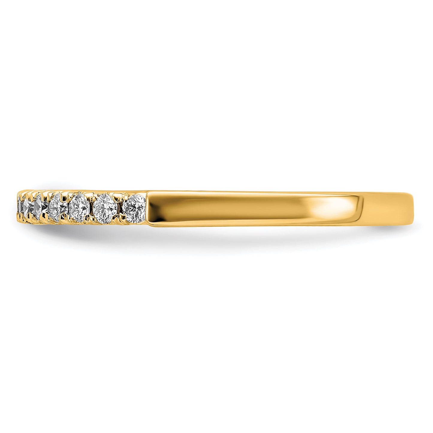 14K Gold Lab Grown Diamond VS/SI FGH Wedding Band